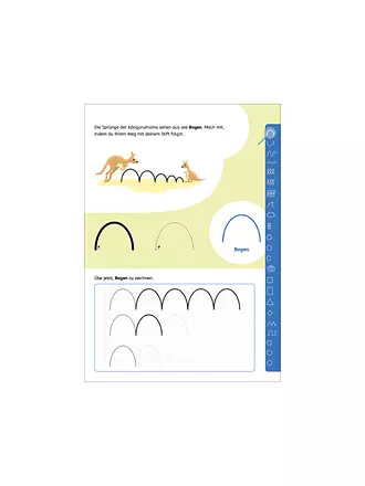 LOEWE VERLAG | Bloc-notes - Apprendre à écrire avec des rainures - Exercices d'écriture | 